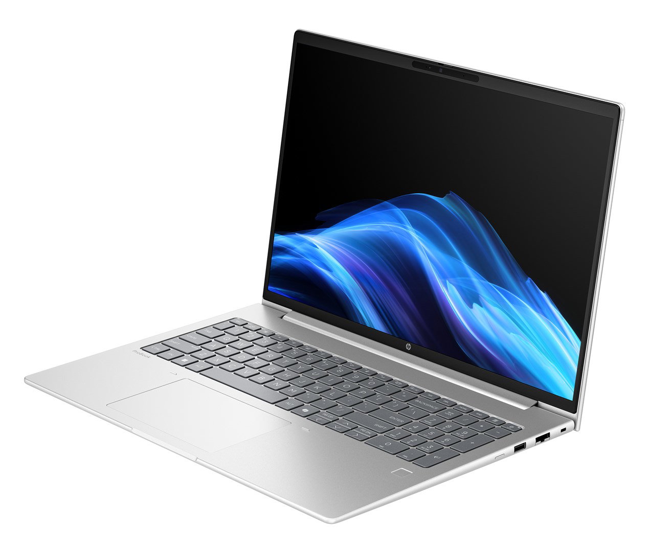 HP ProBook 4 G1a AI PC AMD Ryzen 7 250 Laptop 40.6 cm (16) WUXGA 16 GB DDR5-SDRAM Wi-Fi 6E (802.11ax) Windows 11 Pro Silver