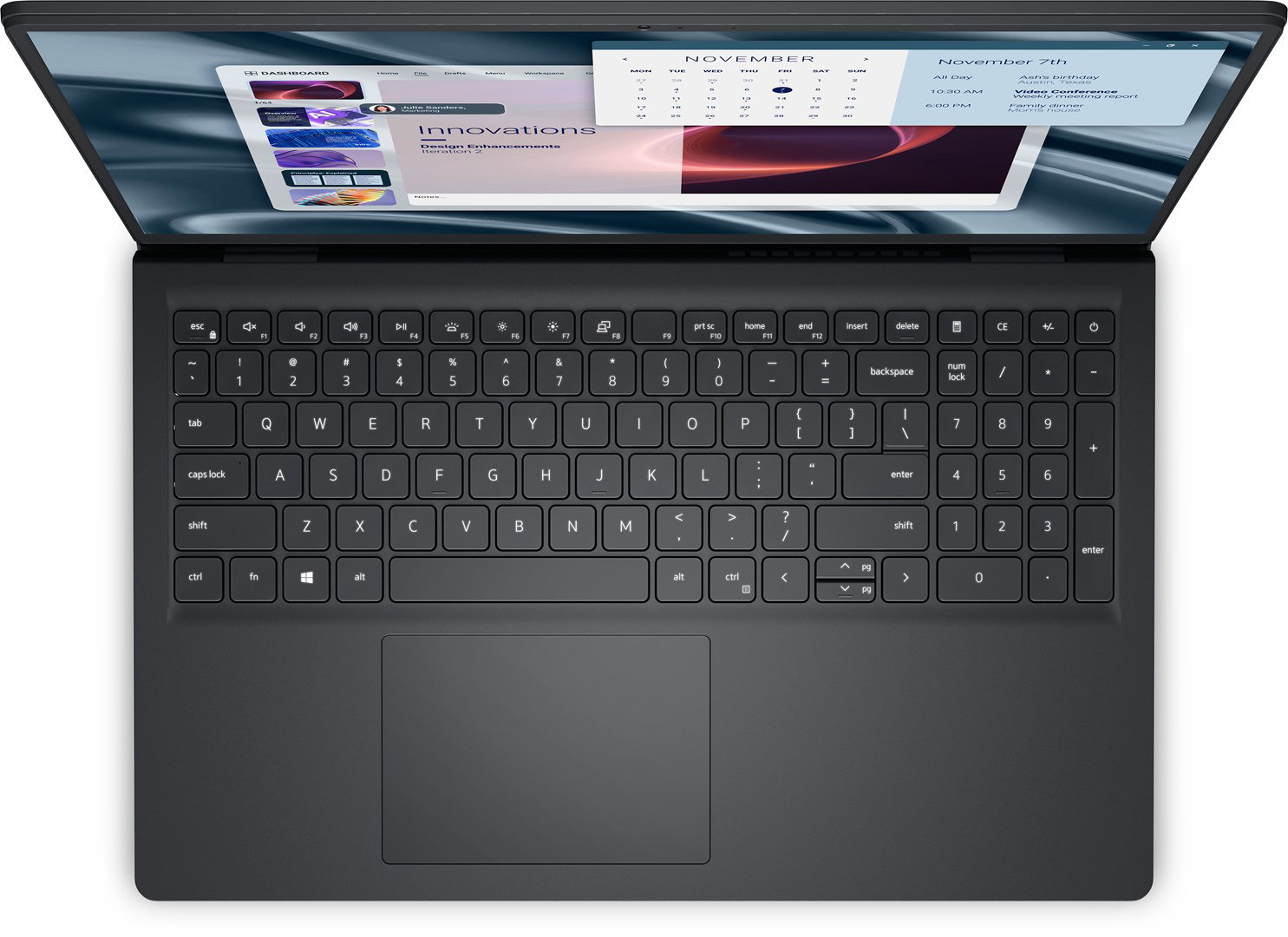 DELL PV15255 AMD Ryzen 3 7320U Laptop 39.6 cm (15.6) Full HD 8 GB LPDDR5-SDRAM 512 GB SSD Wi-Fi 5 (802.11ac) Windows 11 Pro Black