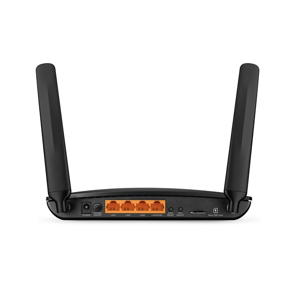 TP-LINK TL-MR6400 wireless router Single-band (2.4 GHz) Fast Ethernet 3G 4G Black