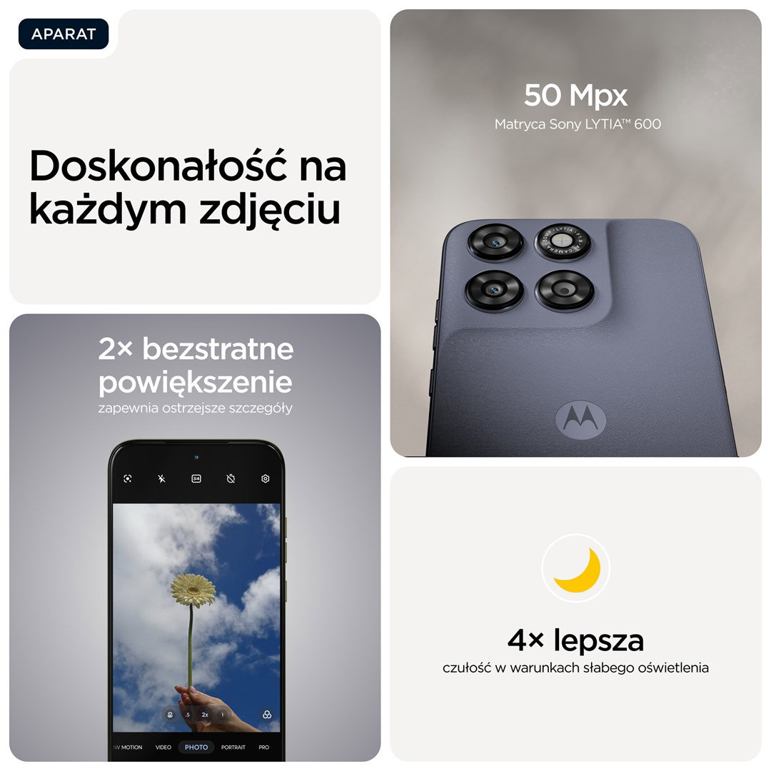 Motorola Moto G67 5G 8/128 GB smartphone in PANTONE Arctic Seal (grey)