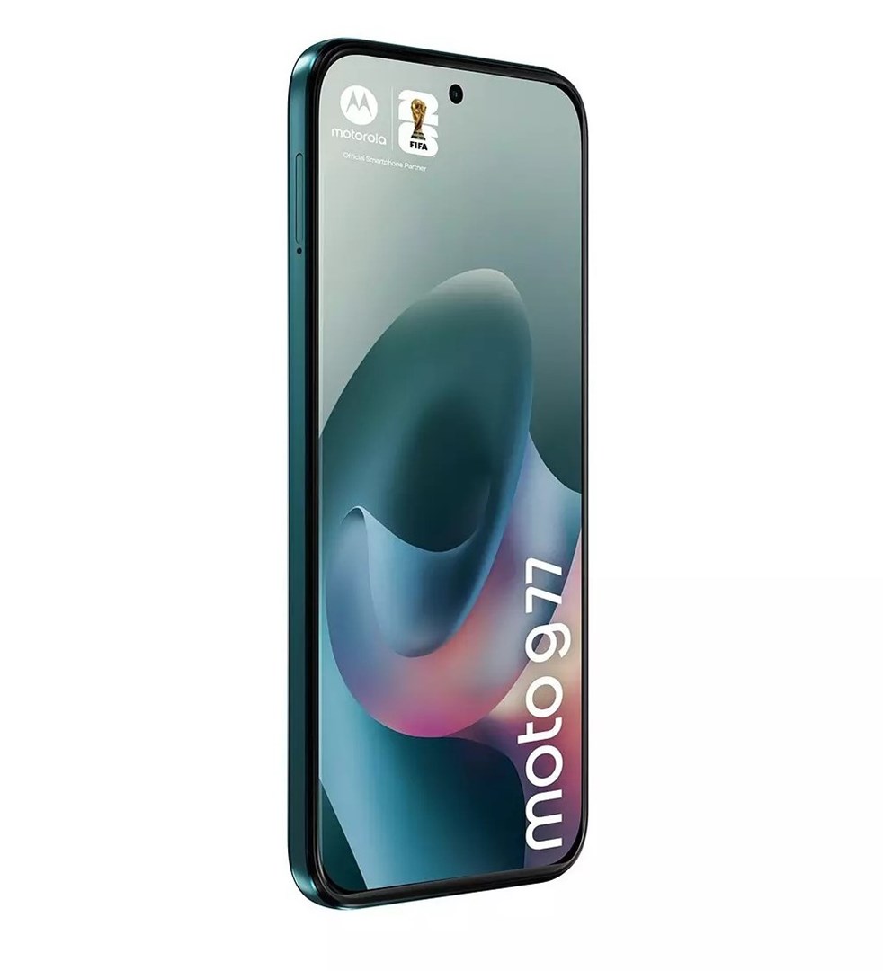 Motorola Moto G77 5G 12/256 GB smartphone in Pantone Shaded Spruce