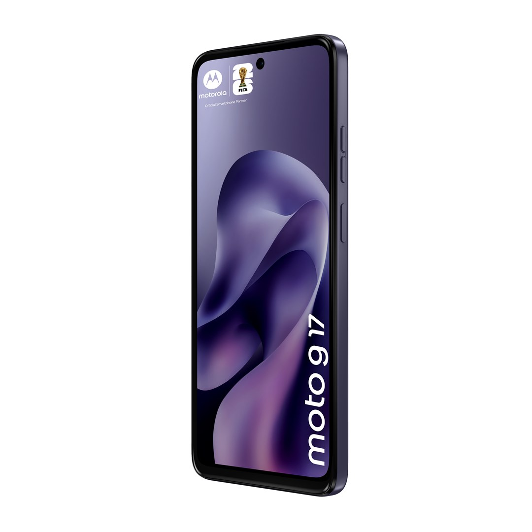Motorola Moto G17 8/128 GB smartphone in PANTONE Evening Blue (Violet)