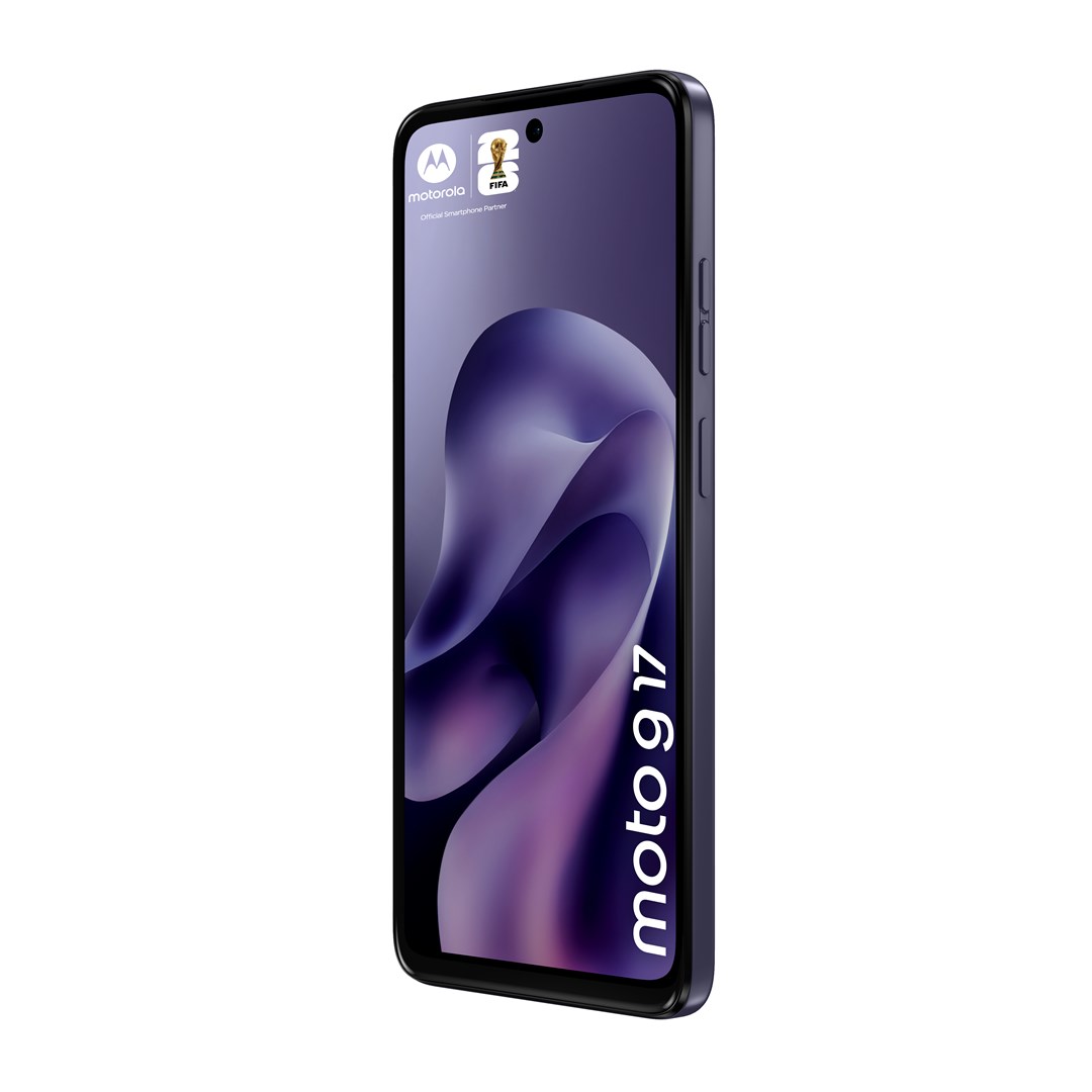 Motorola Moto G17 8/128 GB smartphone in PANTONE Evening Blue (Violet)