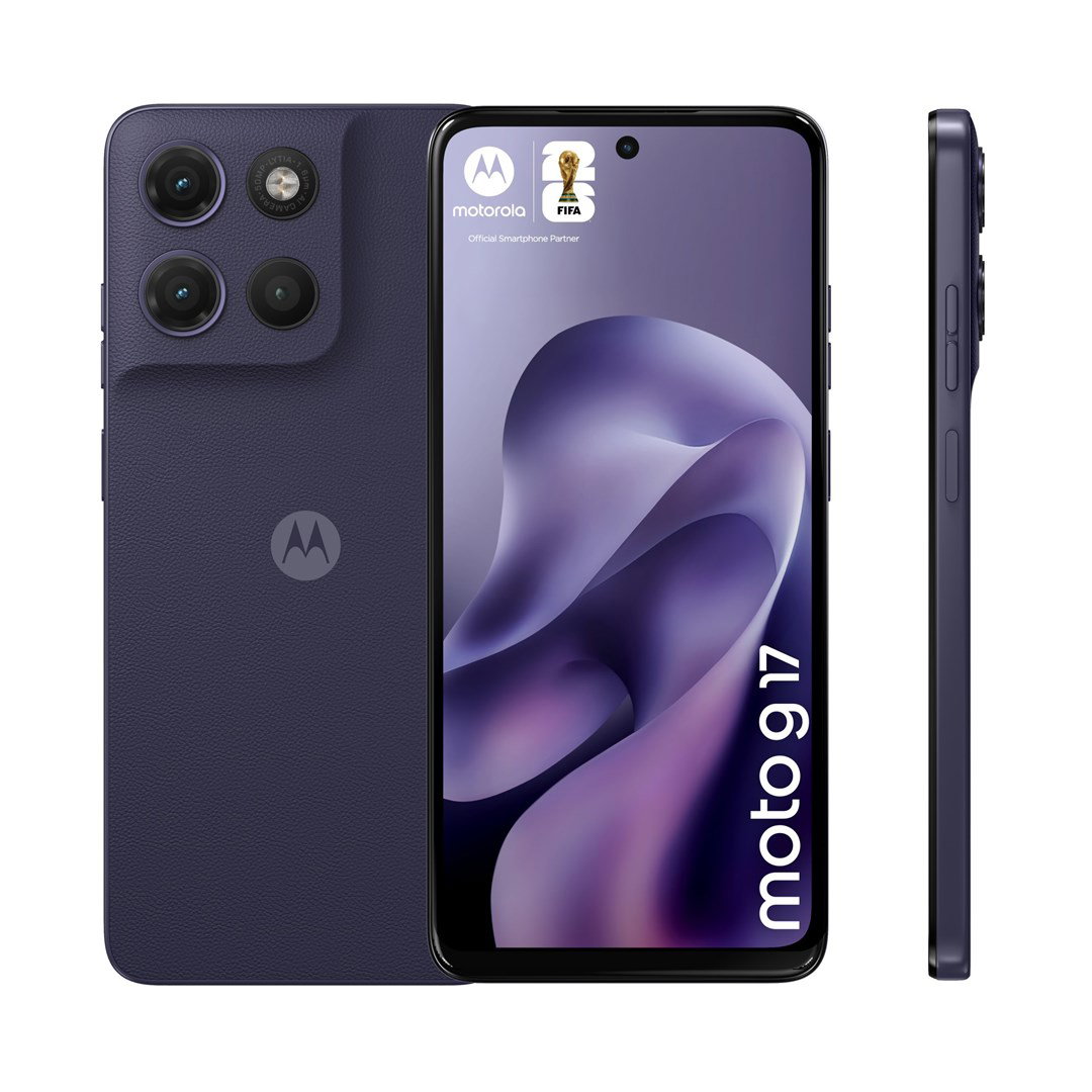 Motorola Moto G17 8/128 GB smartphone in PANTONE Evening Blue (Violet)