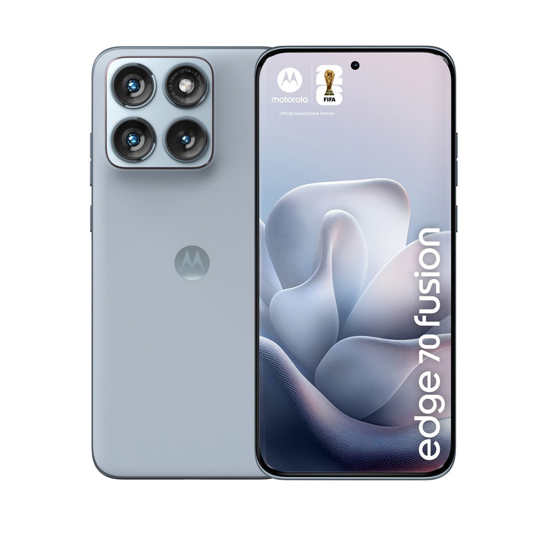 Motorola edge 70 fusion 17.2 cm (6.78) Dual SIM Android 16.0 5G USB Type-C 12 GB 256 GB 7000 mAh Light Blue