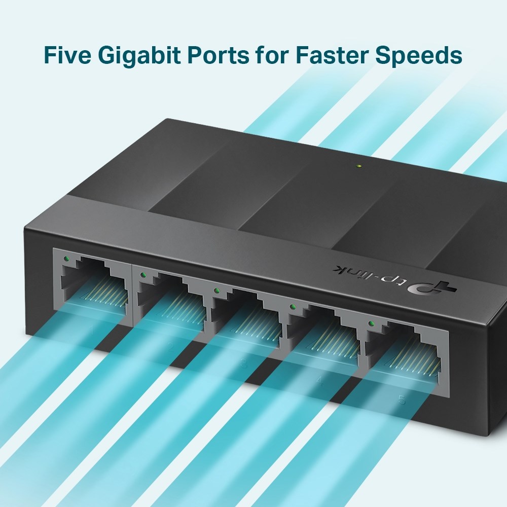 TP-Link 5-Port 10/100/1000Mbps Desktop Network Switch