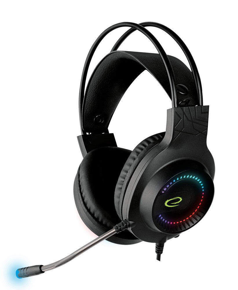 Esperanza EGH7100 Headphones with microphone Headband Black