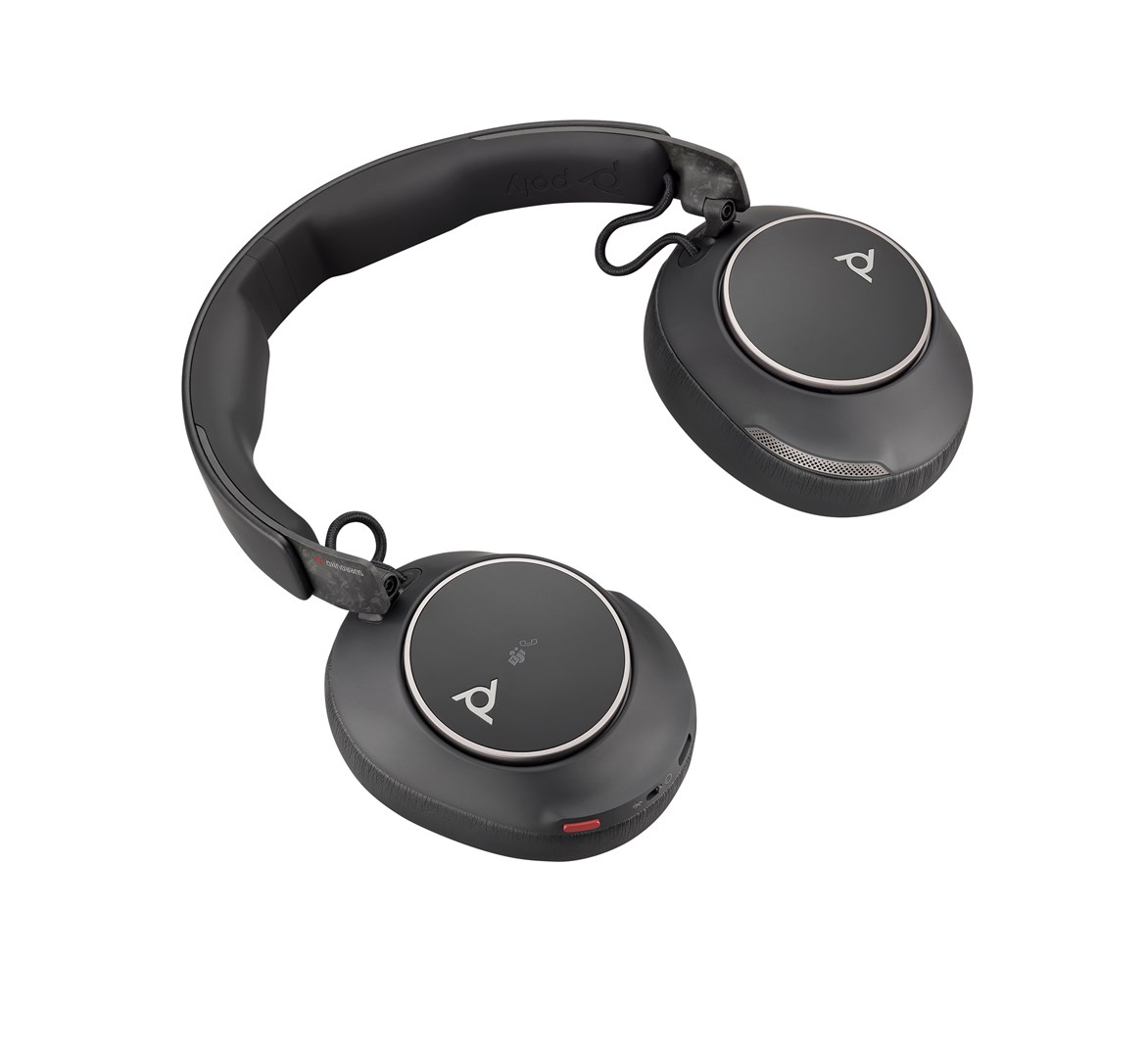 Poly Voyager Surround 80 UC Microsoft Teams Certified USB-C Headset +USB-C/A Adapter