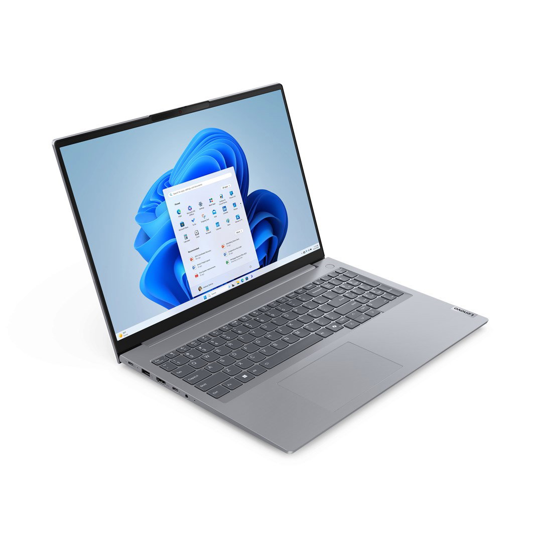Lenovo ThinkBook 16 G7 ARP AMD Ryzen 7 7735HS Laptop 40.6 cm (16) WUXGA 16 GB DDR5-SDRAM 1 TB SSD Wi-Fi 6E (802.11ax) Windows 11 Pro Grey