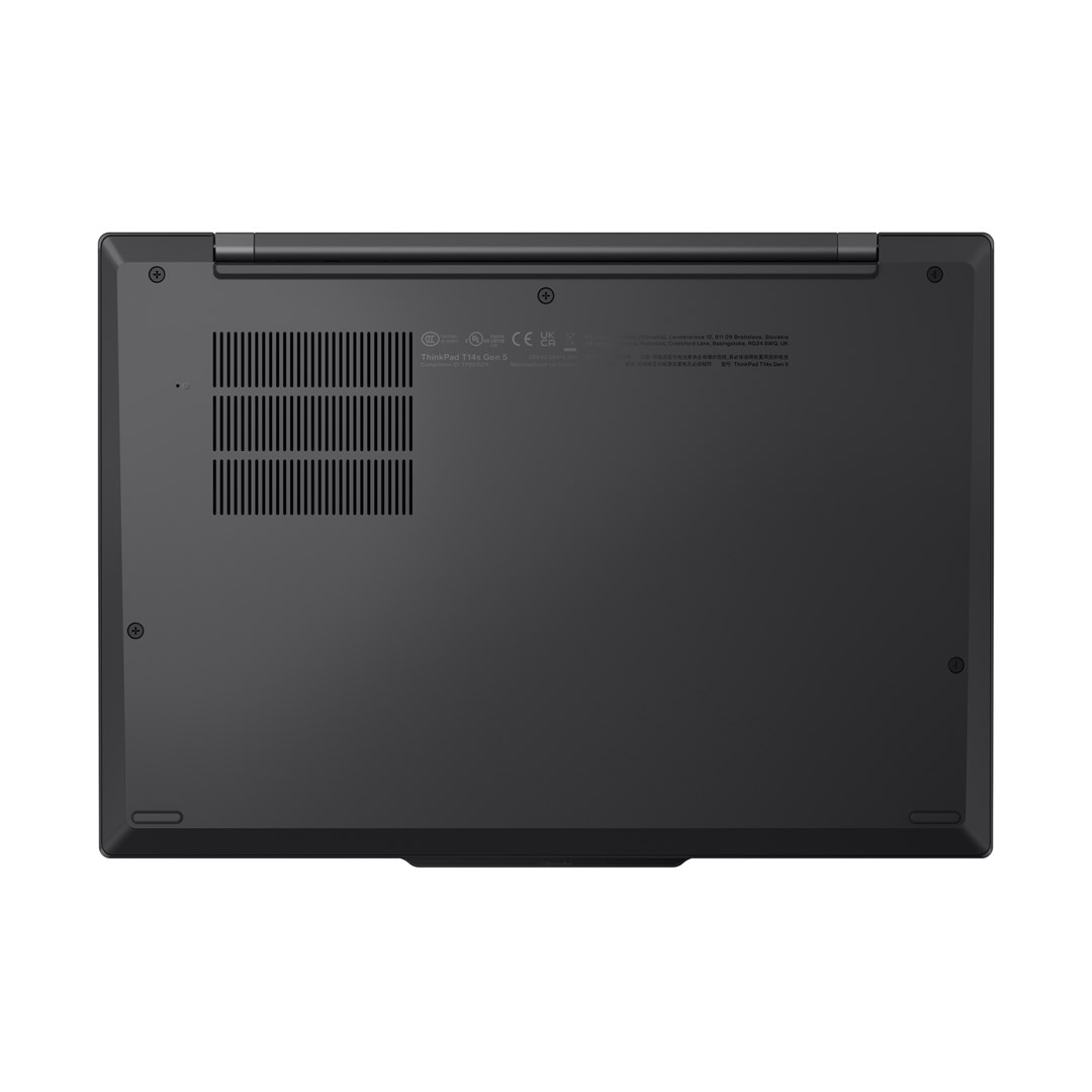Lenovo ThinkPad T14s Gen 5 Intel Core Ultra 5 125U Laptop 35.6 cm (14) WUXGA 16 GB LPDDR5x-SDRAM 512 GB SSD Wi-Fi 6E (802.11ax) Windows 11 Pro Black