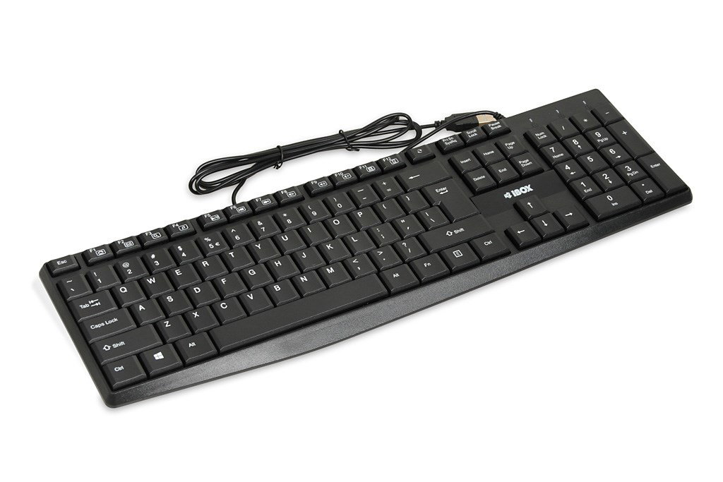 iBOX Eris USB Keyboard, Black