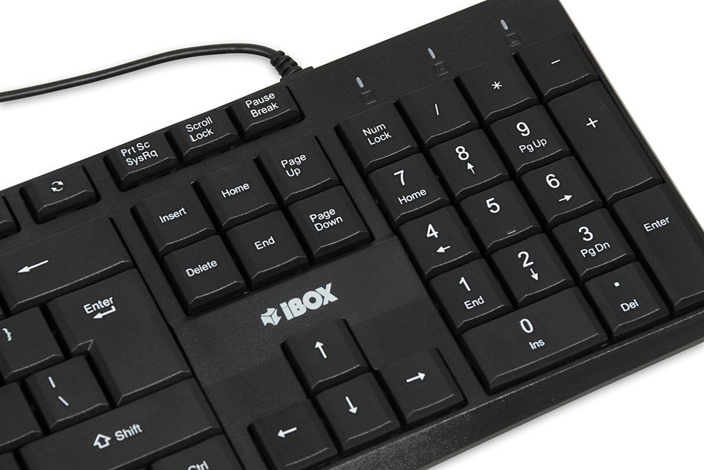 iBOX Eris USB Keyboard, Black