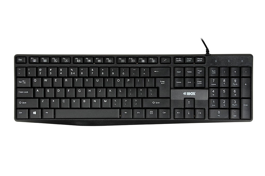 iBOX Eris USB Keyboard, Black