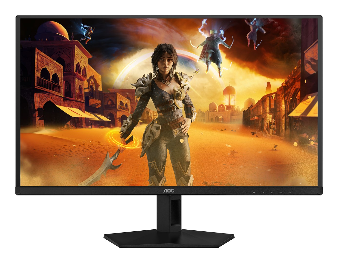 AOC G4 Q27G41ZDF computer monitor 67.3 cm (26.5) 2560 x 1440 pixels Quad HD QD-OLED Black, Red
