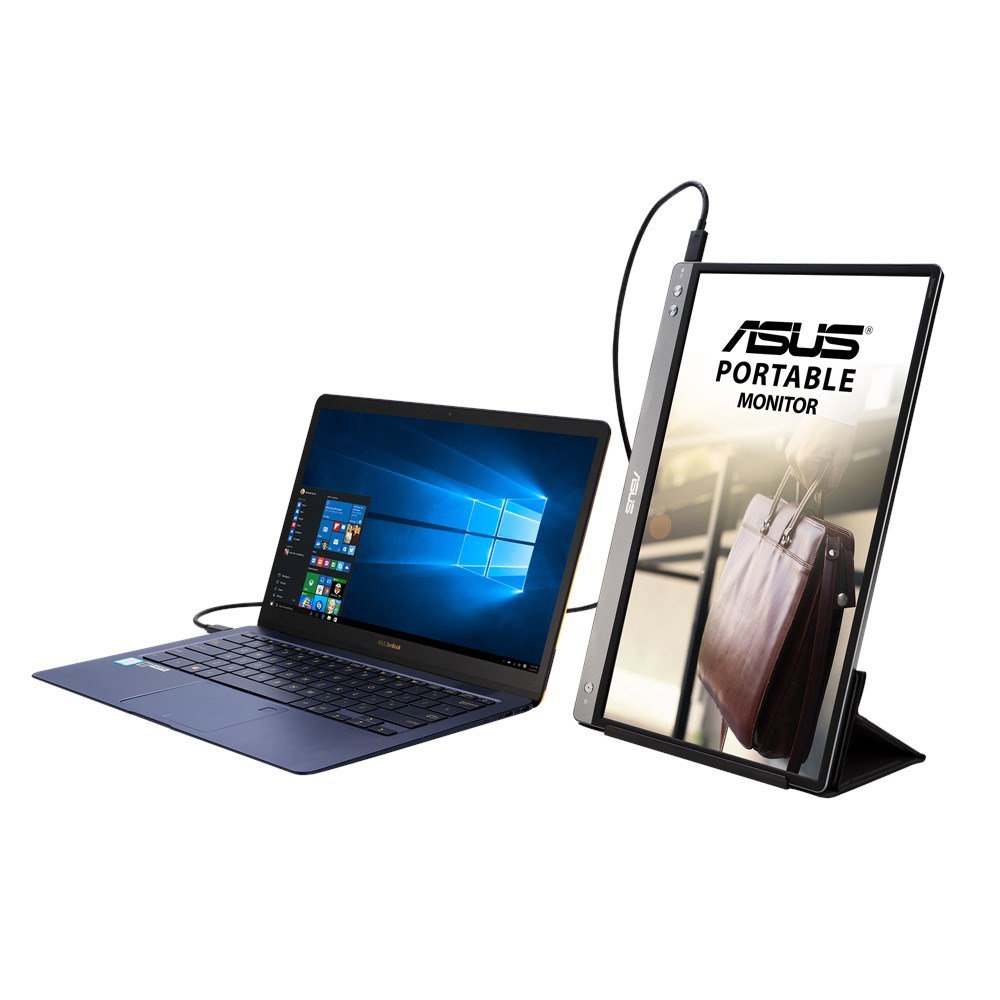 ASUS MB14AC computer monitor 35.6 cm (14) 1920 x 1080 pixels Full HD Grey