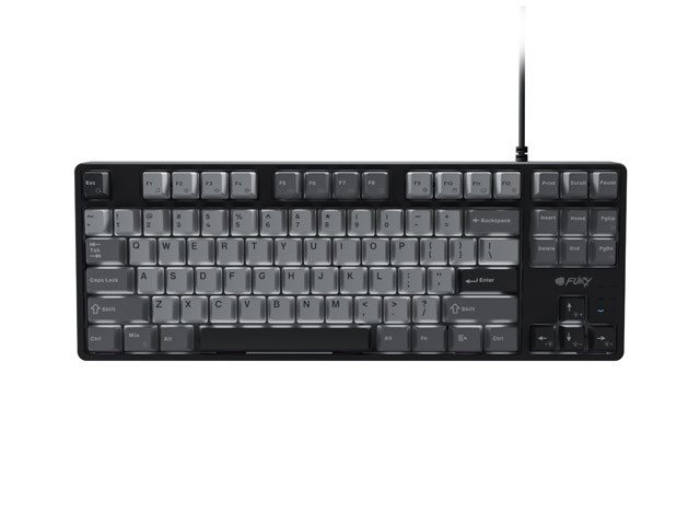 FURY KANABO K2 US mechanical gaming keyboard black-grey with white backlight