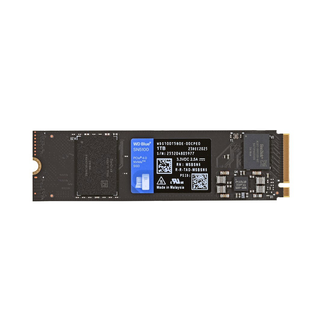 Western Digital 1TB WD Blue SN5100 NVMe SSD