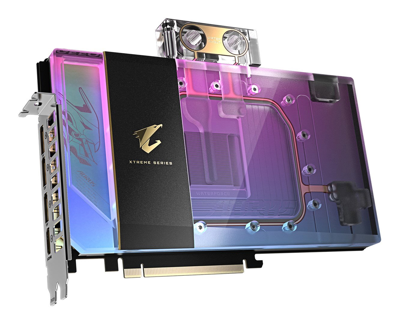 GIGABYTE AORUS GeForce RTX 5090 XTREME WATERFORCE WB 32G Graphics Card - 32GB GDDR7
