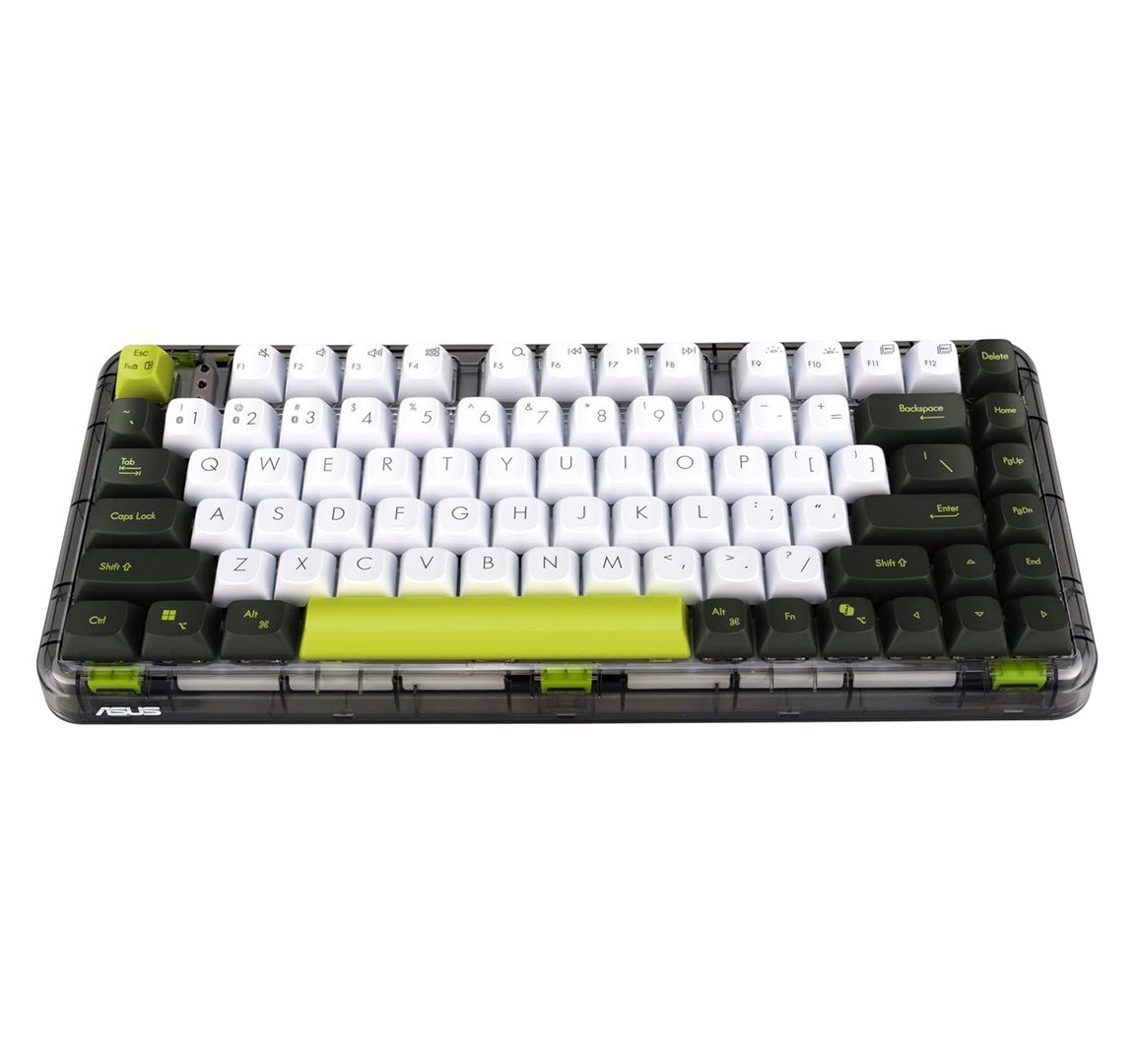 ASUS KD201 Jelly75 Volt Green Wireless Keyboard