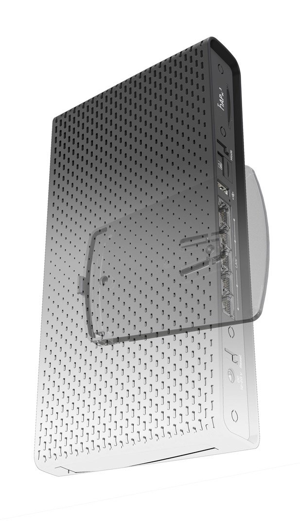 Mikrotik hAP ac wireless router Gigabit Ethernet Dual-band (2.4 GHz 5 GHz) Black