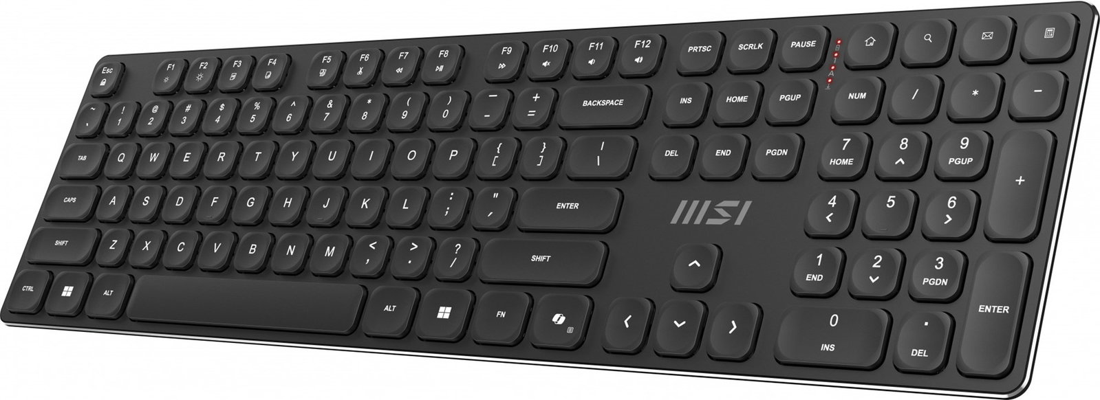 MSI FORGE K210 WIRELESS COMBO keyboard Mouse included Home/Office USB QWERTY US English Black