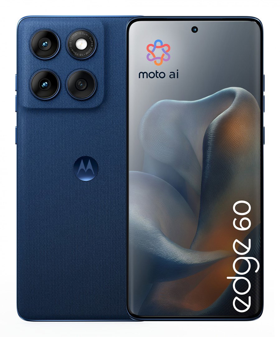 Motorola edge 60 16.9 cm (6.67) Dual SIM Android 15 5G USB Type-C 12 GB 512 GB 5200 mAh Blue