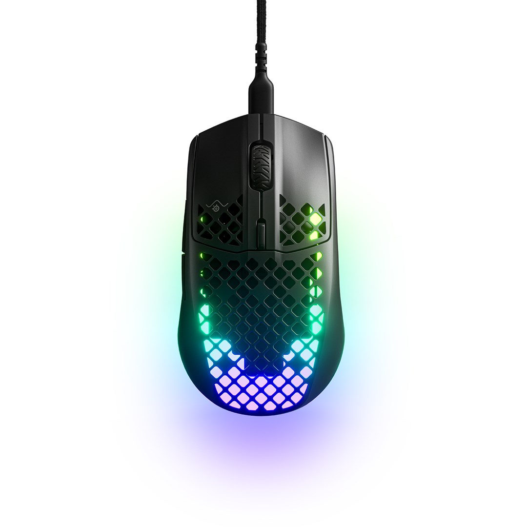 SteelSeries Aerox 3 USB-C - 8500 CPI optical gaming mouse - REFURBISHED (Onyx)