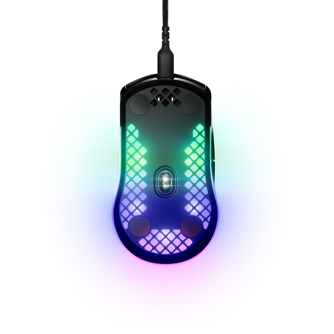 SteelSeries Aerox 3 USB-C - 8500 CPI optical gaming mouse - REFURBISHED (Onyx)