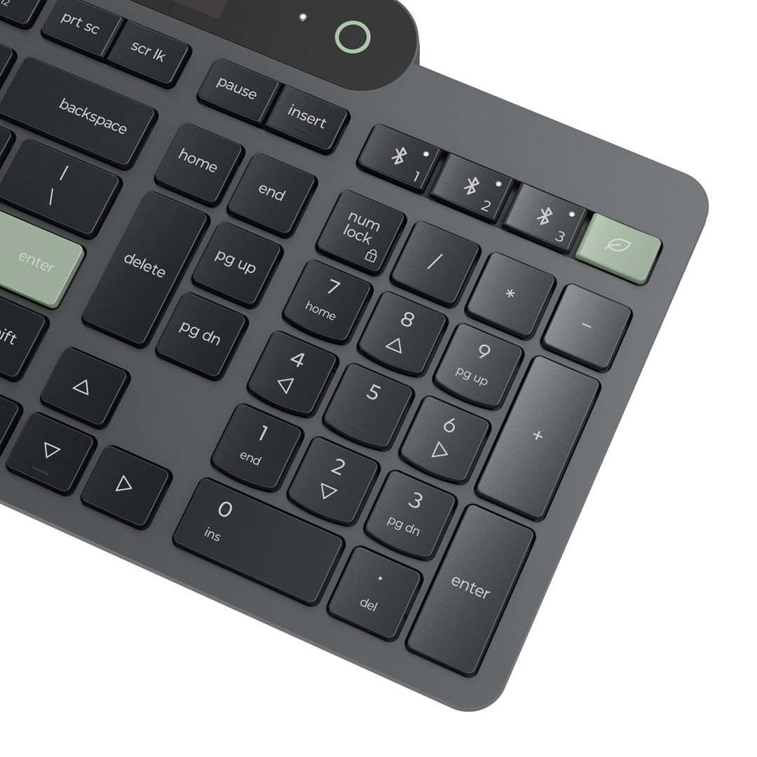 Lenovo 4Y41R69494 keyboard Home/Office Bluetooth US English Black, Green