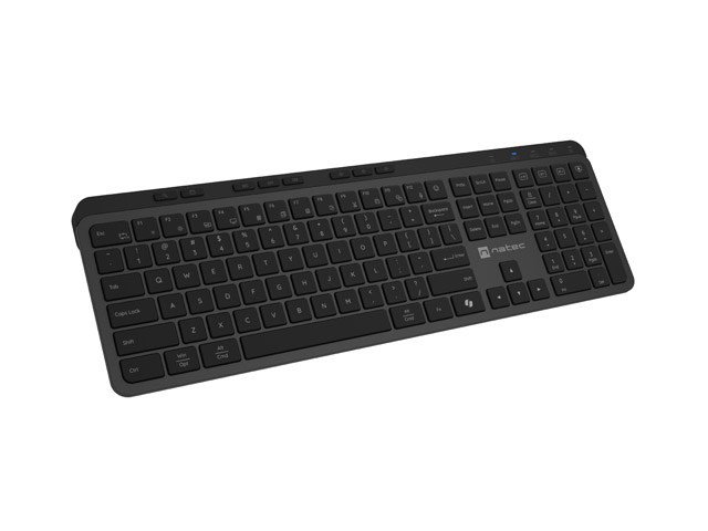NATEC MEDUSA US WIRELESS KEYBOARD BT + 2.4GHZ X-SCISSORS SLIM