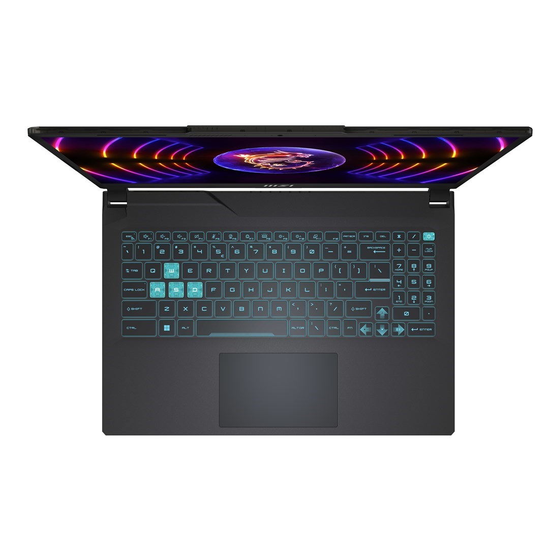MSI Cyborg 15 A13VE-1067XPL Intel Core i7 i7-13620H Laptop 39.6 cm (15.6) Touchscreen Full HD 16 GB DDR5-SDRAM 512 GB SSD NVIDIA GeForce RTX 4050 Wi-Fi 6E (802.11ax) Black