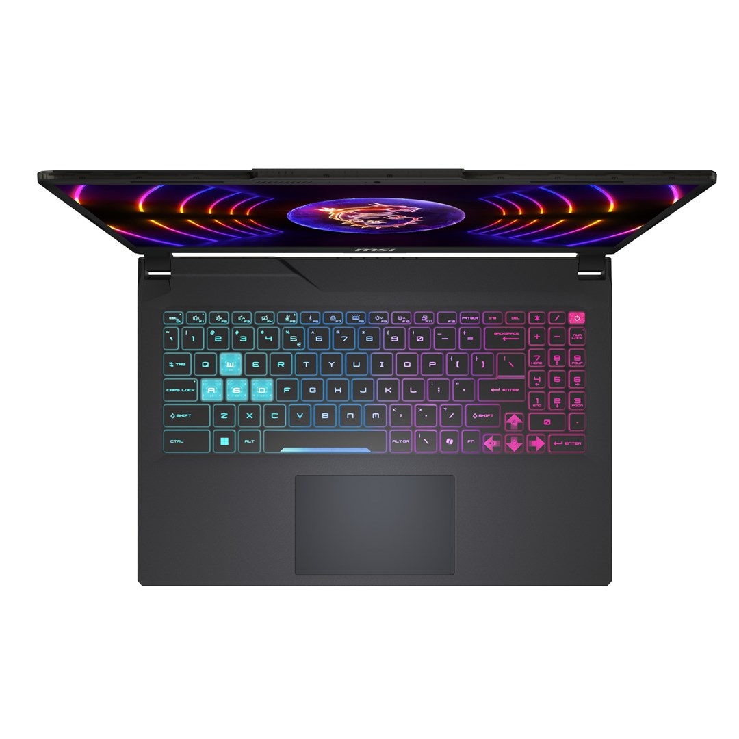 MSI Cyborg 15 A13 Intel Core i5 i5-13420H Laptop 39.6 cm (15.6) Full HD 16 GB DDR5-SDRAM 512 GB SSD NVIDIA GeForce RTX 4050 Wi-Fi 6E (802.11ax) NoOS Black