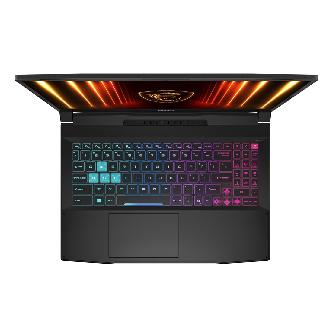 MSI Katana 15 HX B14WGK-061XPL Intel Core i7 i7-14650HX Laptop 39.6 cm (15.6) QHD+ 16 GB DDR5-SDRAM 1 TB SSD NVIDIA GeForce RTX 5070 Wi-Fi 6E (802.11ax) NoOS Black
