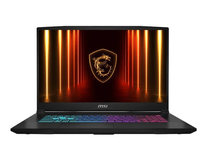 MSI Katana 17 HX B14WGK-036XPL i7-14650HX 17.3 QHD 240Hz 16GB DDR5 SSD1TB GeForce RTX 5070 8GB NoOS