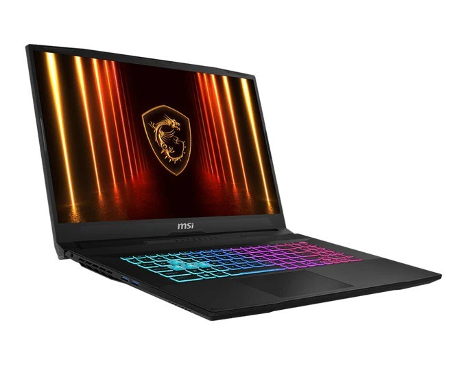 MSI Katana 17 HX B14WGK-036XPL i7-14650HX 17.3 QHD 240Hz 16GB DDR5 SSD1TB GeForce RTX 5070 8GB NoOS