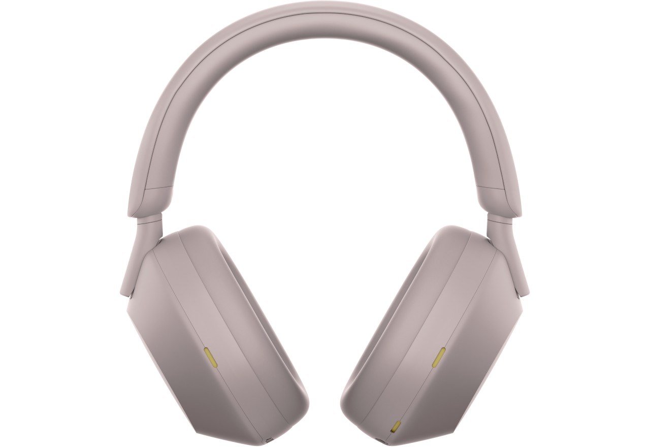 Sony WH-1000XM5 Smoky Pink - headphones, pink