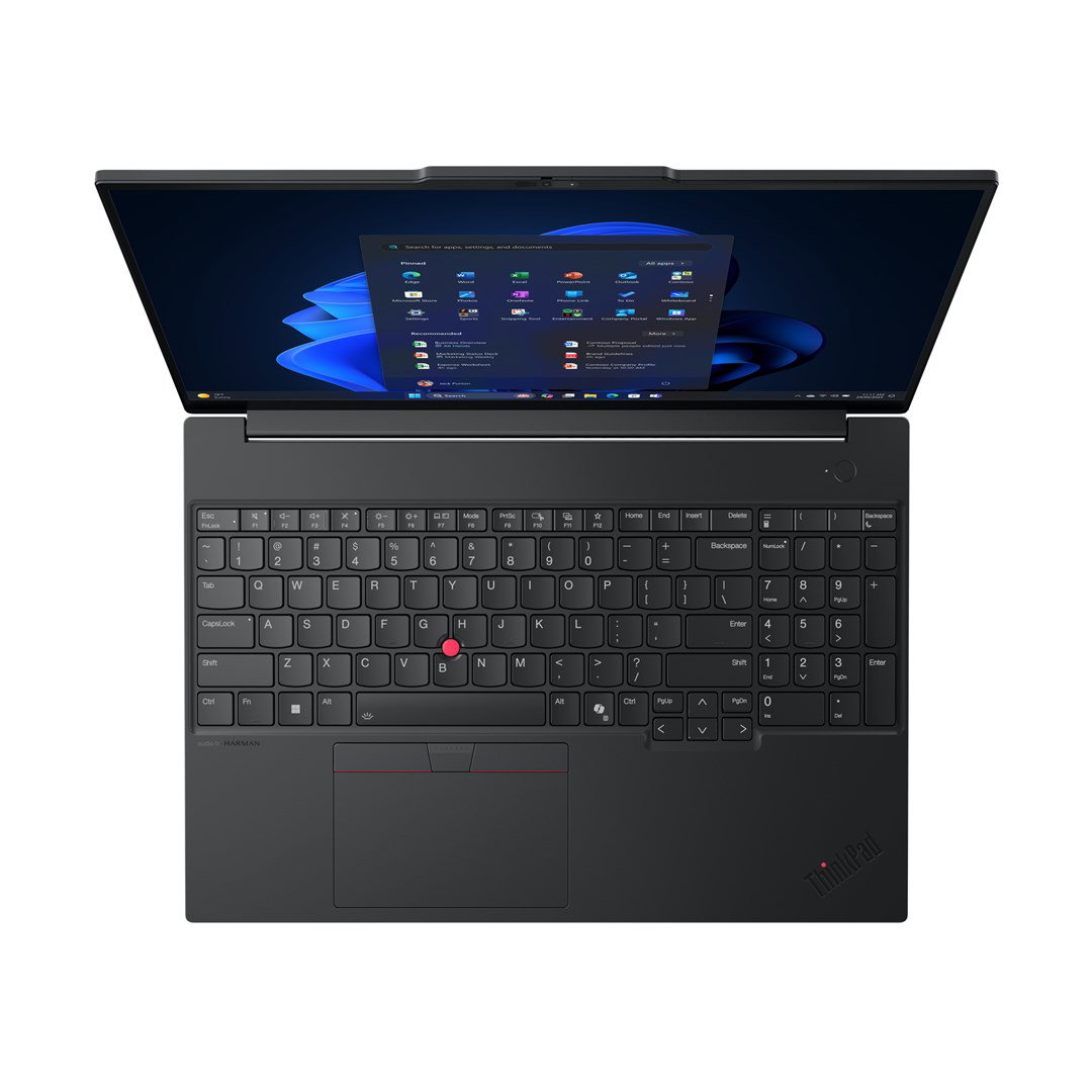 Lenovo ThinkPad E16 Gen 3 (Intel) Copilot+ PC Intel Core Ultra 5 226V Laptop 40.6 cm (16) WUXGA 16 GB LPDDR5x-SDRAM 512 GB SSD Wi-Fi 6E (802.11ax) Windows 11 Pro English Black