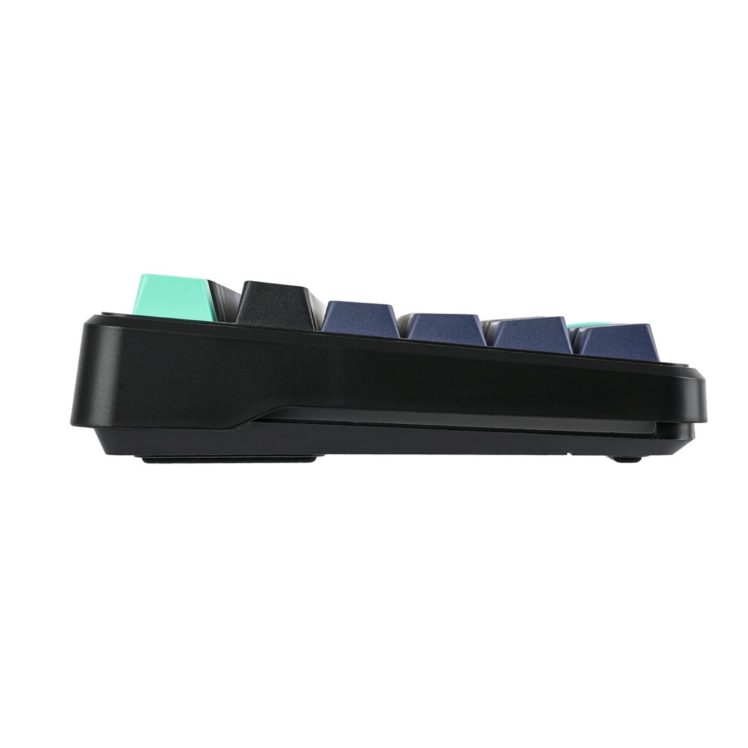 AULA Gasket F87 Pro Keyboard Black Cyan Blue GrayWoodV4 RGB