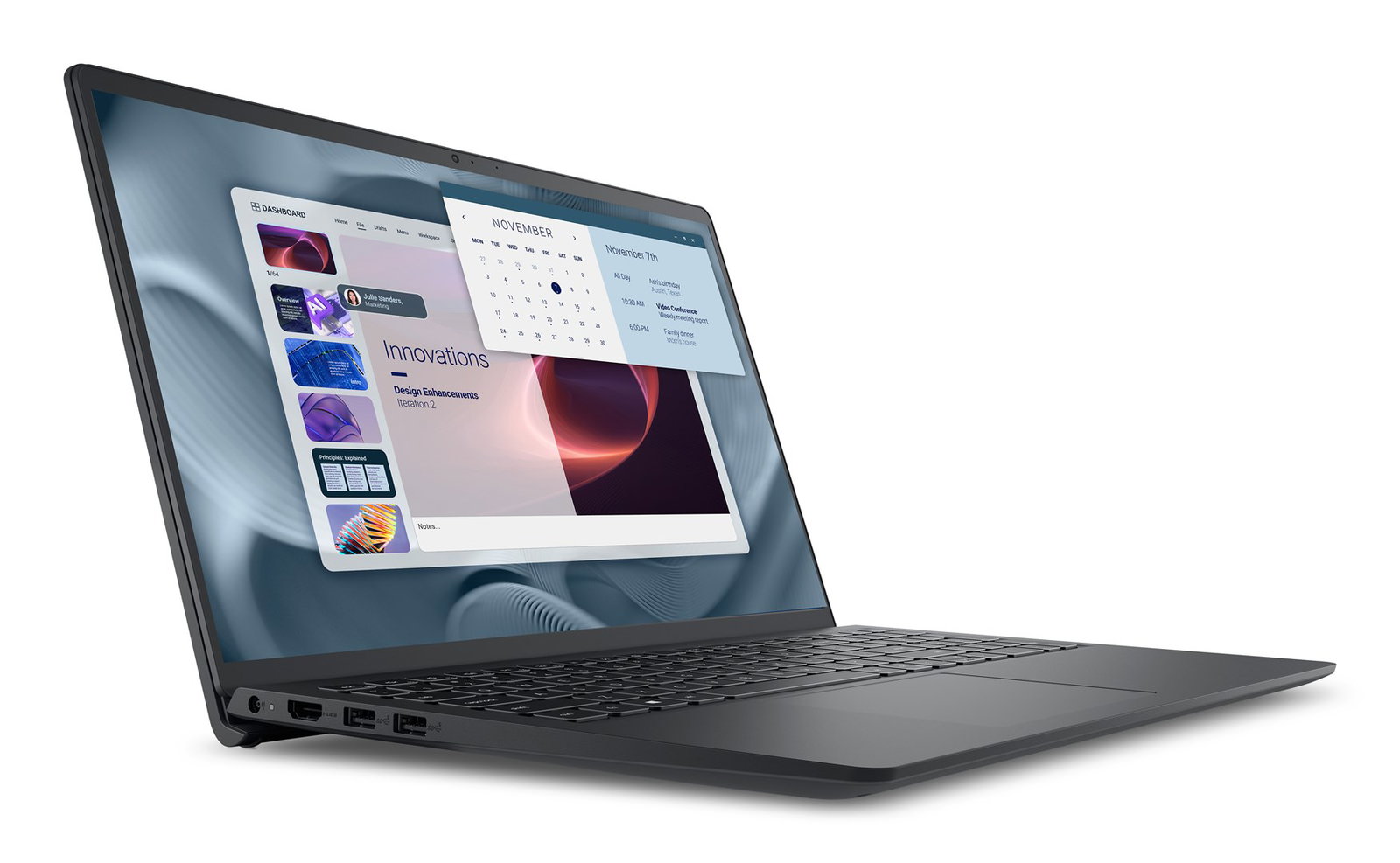 DELL Pro 15 Essential PV15250 Intel Core i7 i7-1355U Laptop 39.6 cm (15.6) Full HD 16 GB DDR5-SDRAM 512 GB SSD Wi-Fi 6 (802.11ax) Windows 11 Pro Black