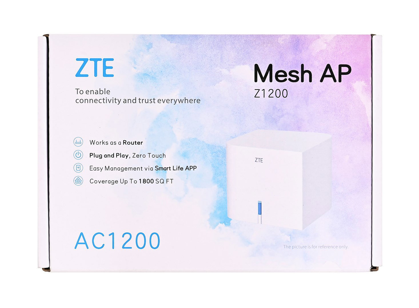 ZTE Z1200 wireless access point 1200 Mbit/s White