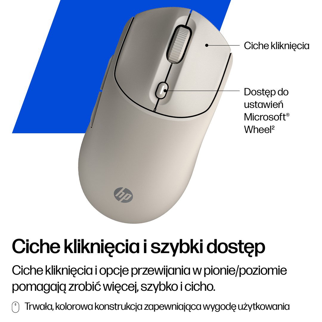 HP 400 Quiet Maple Wireless Mouse