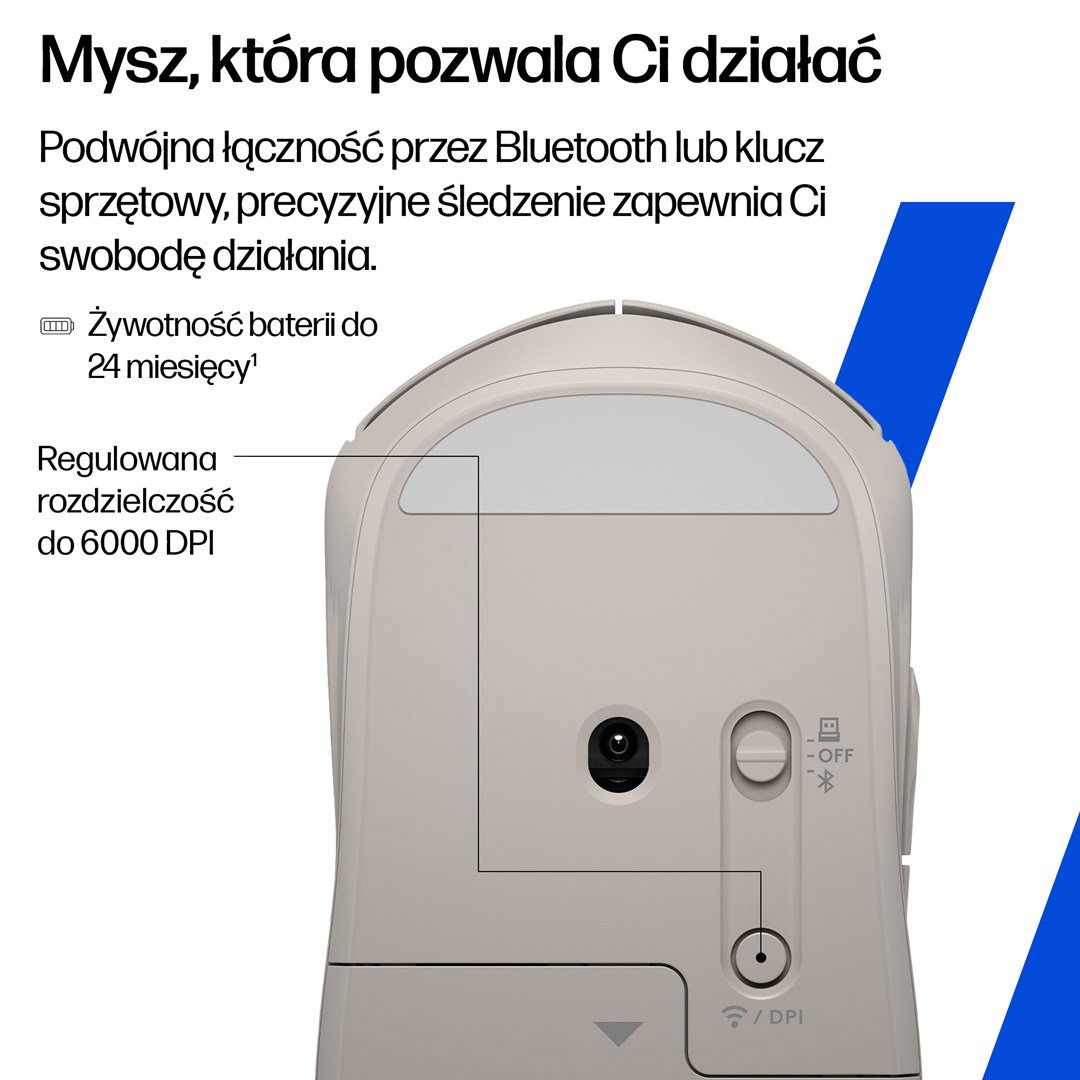 HP 400 Quiet Maple Wireless Mouse