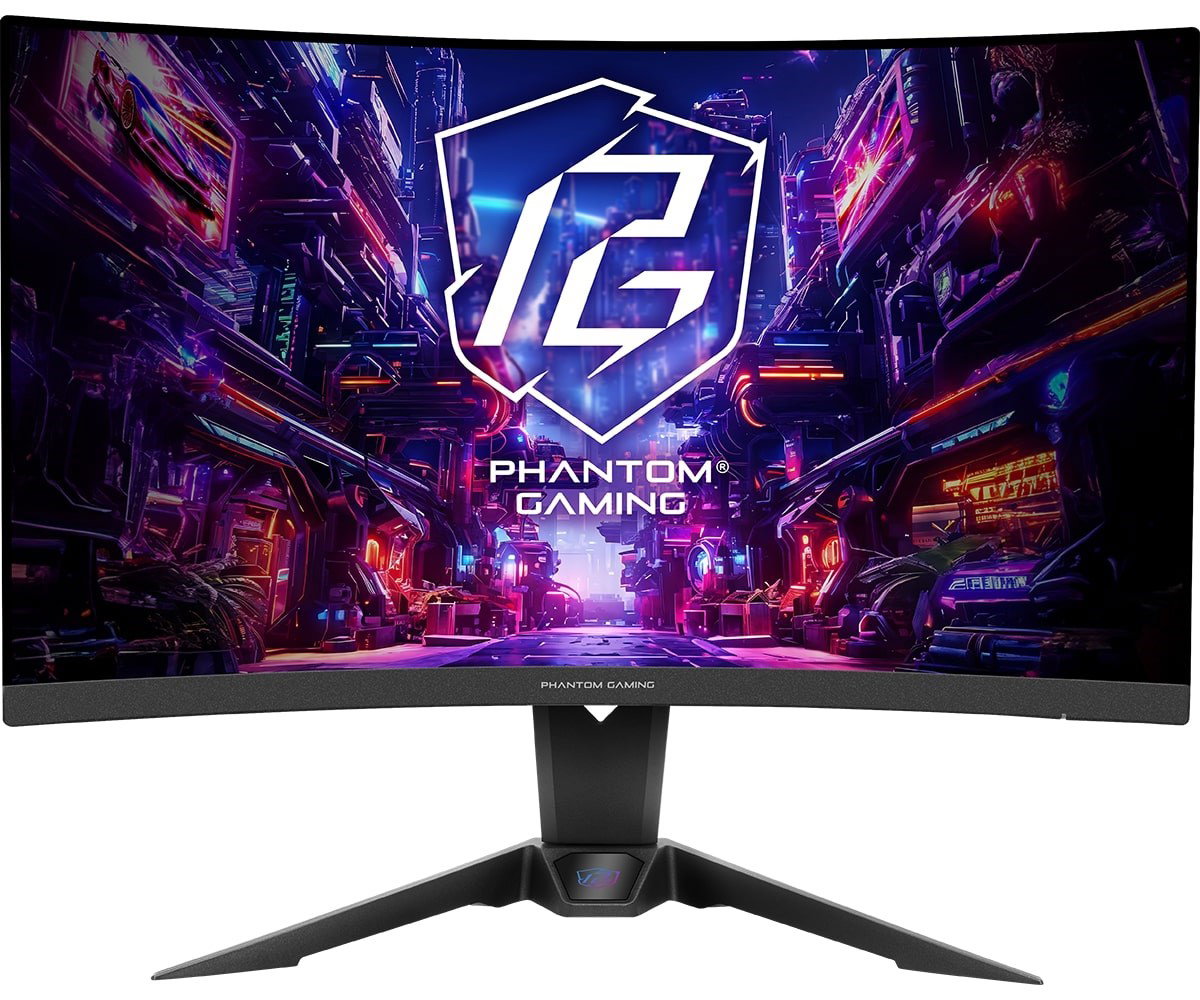 Asrock PG27QRT2A Phantom Gaming computer monitor 68.6 cm (27) 2560x1440 px QHD Black