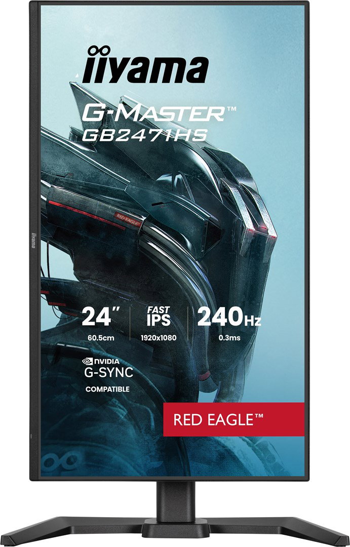 iiyama G-MASTER GB2471HS-B1 computer monitor 60.5 cm (23.8) 1920 x 1080 pixels Full HD Black