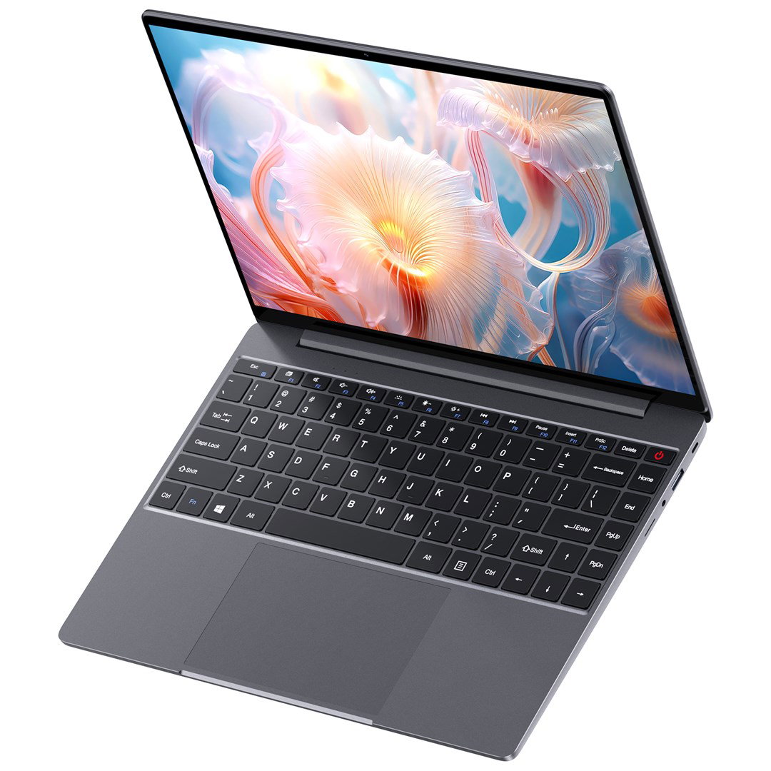 Chuwi Corebook X CWI570-P-K3 i3-1220P 14 QHD 16GB 512GB SSD Bluetooth Black Windows 11 Pro Grey