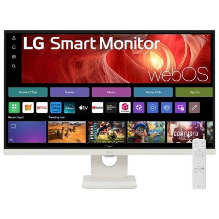 LG 27U731SA-W computer monitor 68.6 cm (27) 3840 x 2160 pixels 4K Ultra HD LCD White