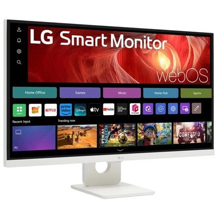 LG 27U731SA-W computer monitor 68.6 cm (27) 3840 x 2160 pixels 4K Ultra HD LCD White