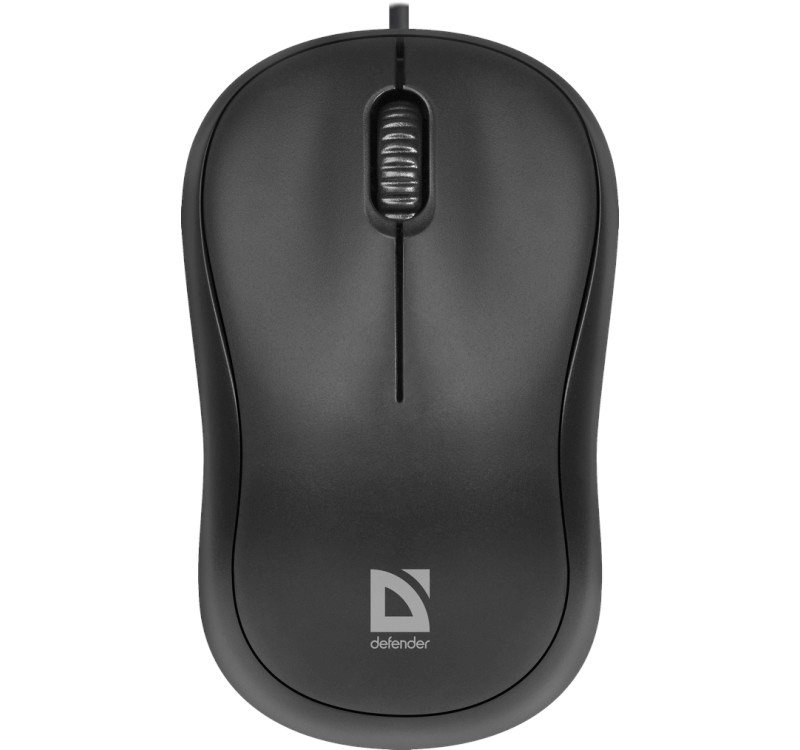 Defender MOUSE PATCH MS-759 BLACK OPTICAL 1000dpi 3P