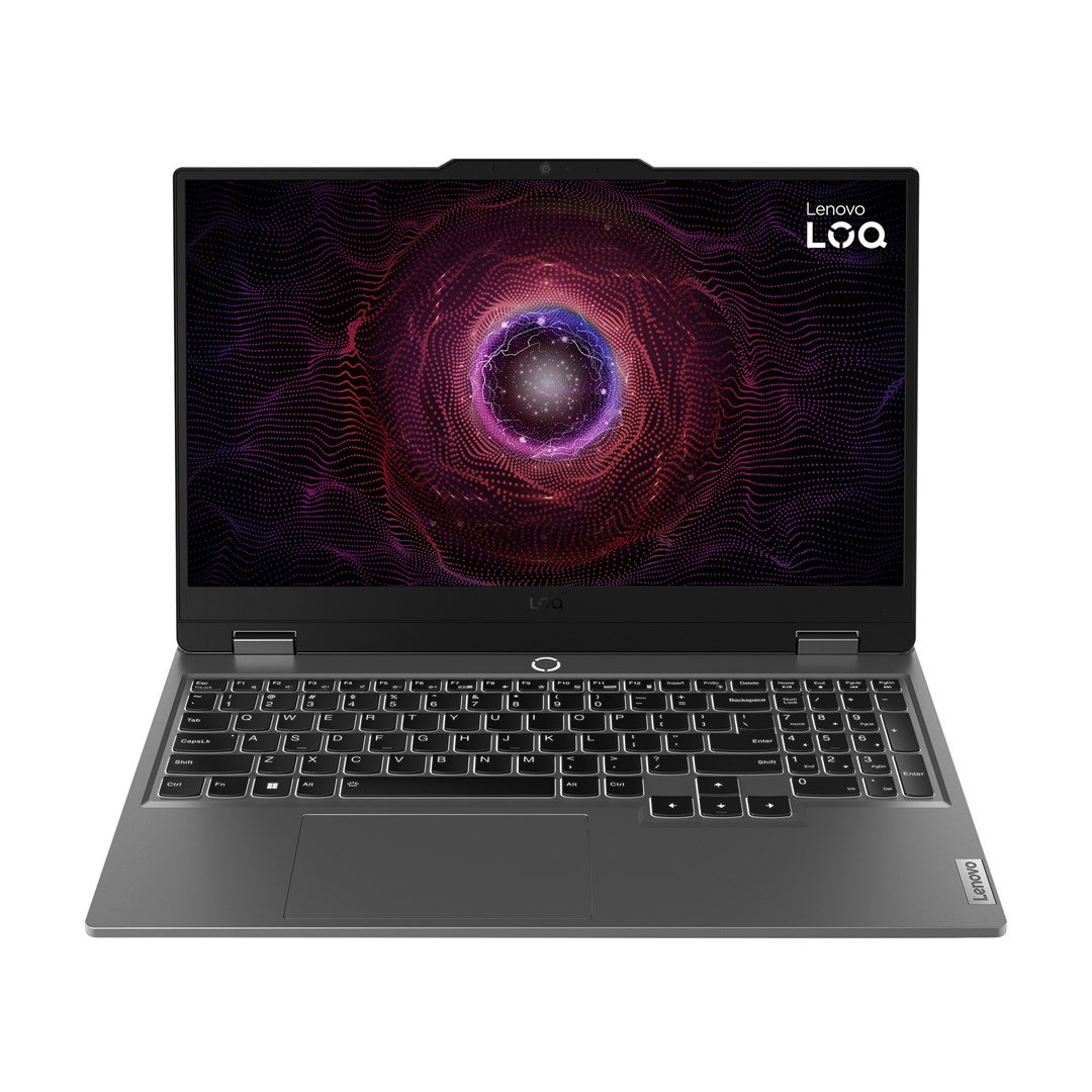 Lenovo LOQ 15ARP9 AMD Ryzen 5 7235HS Laptop 39.6 cm (15.6) Full HD 16 GB DDR5-SDRAM 512 GB SSD NVIDIA GeForce RTX 4050 Wi-Fi 6 (802.11ax) Windows 11 Home Grey
