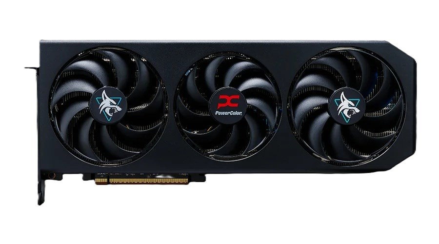 Graphics card. PowerColor RX9070GRE Hellhound